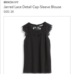 Brixon & Ivy Lace Detail Blouse from Stitch Fix